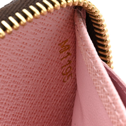 Louis Vuitton Monogram Saint Barth V Zippy Wallet Rose Ballerine 9 of 12