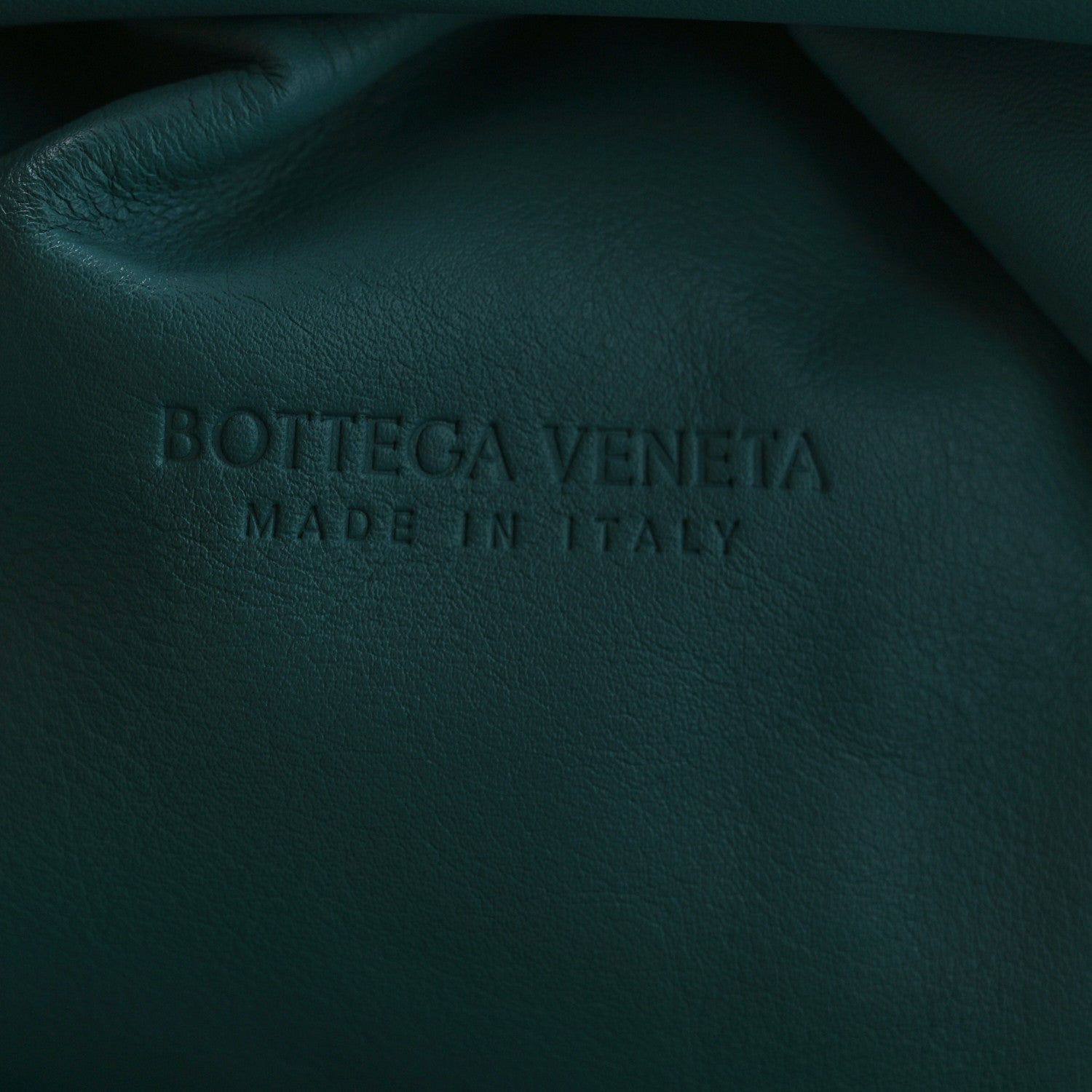 Bottega Veneta Smooth Butter Calf The Pouch Oversized Clutch Linoleum 6 of 11