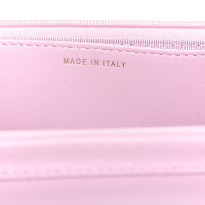 Chanel Caviar Quilted Wallet On Chain WOC Light Pink 7 of 14