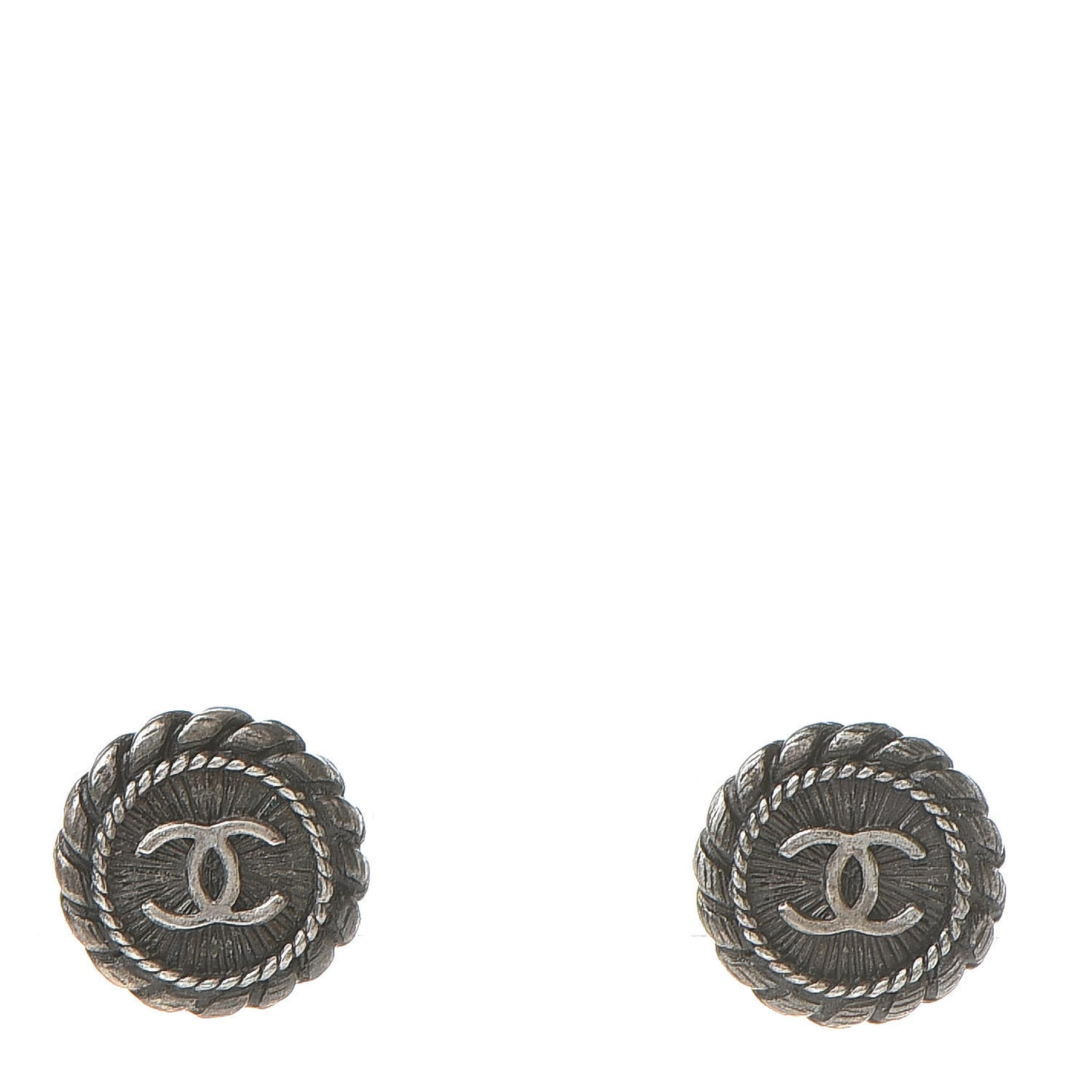 Ruthenium CC Stud Earrings