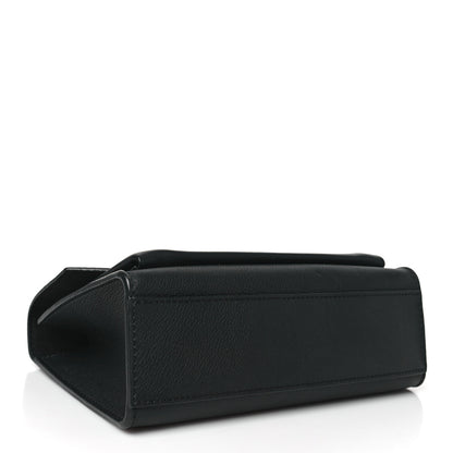 Louis Vuitton Soft Calfskin My Lockme Chain Bag BB Black 4 of 9