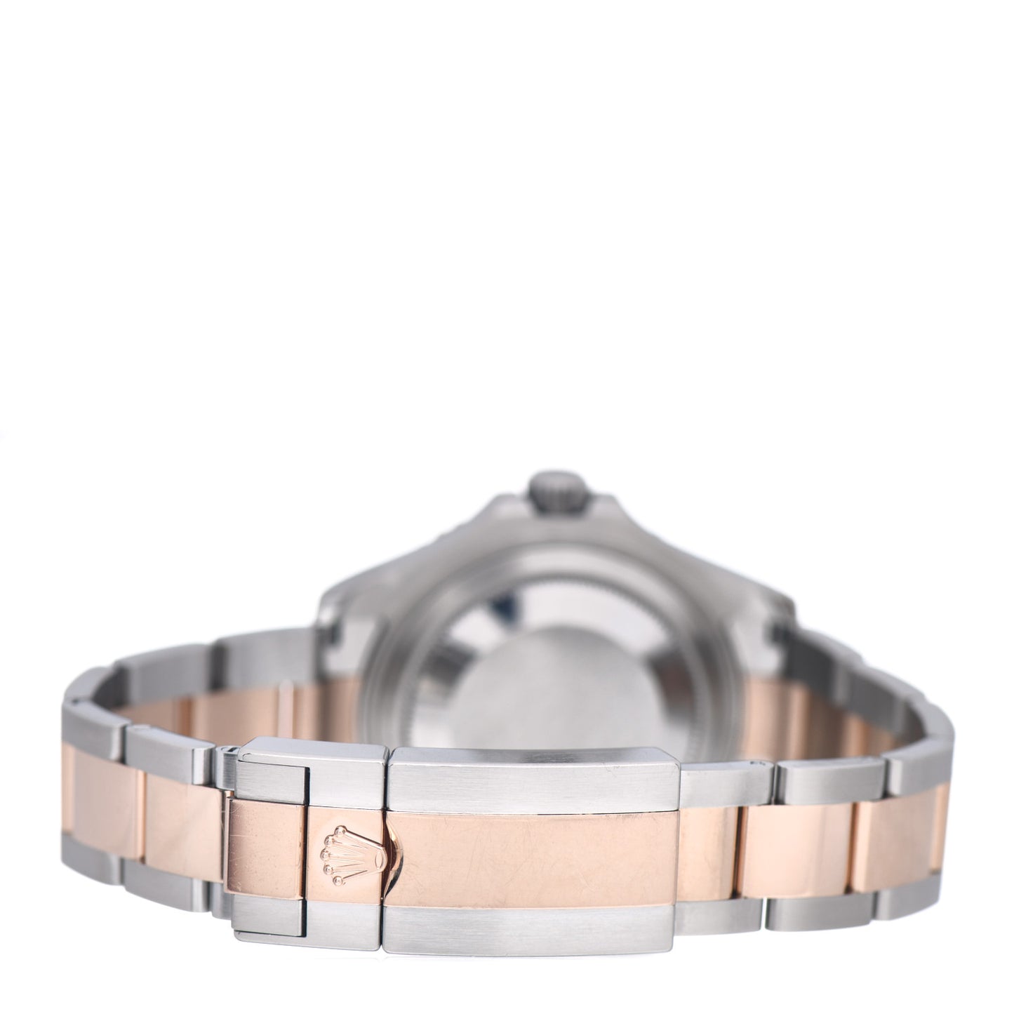 Stainless Steel 18K Everose Gold 37mm Yacht-Master Watch Black 268621