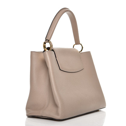 Louis Vuitton Taurillon Capucines MM Galet 3 of 10