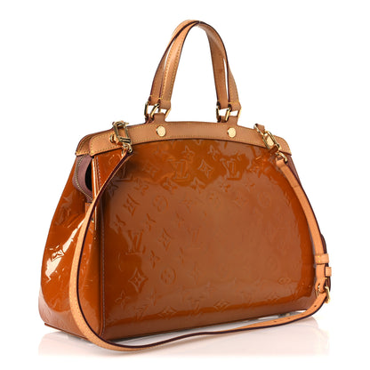 Louis Vuitton Vernis Brea MM Rose Velours 3 of 14