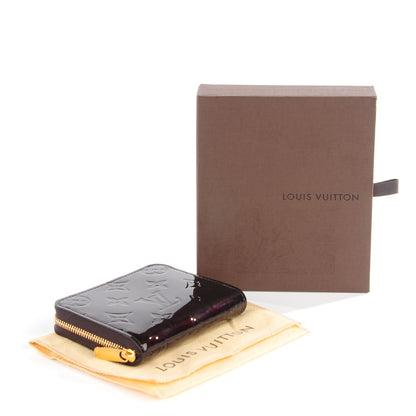 Louis Vuitton Vernis Zippy Coin Purse Amarante 4 of 7