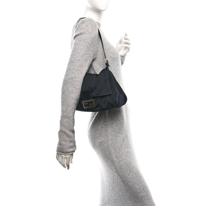 Fendi Neoprene Mama Baguette Black 2 of 9