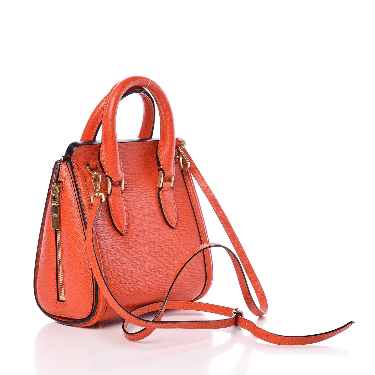 Calfskin Mini Heroine Orange