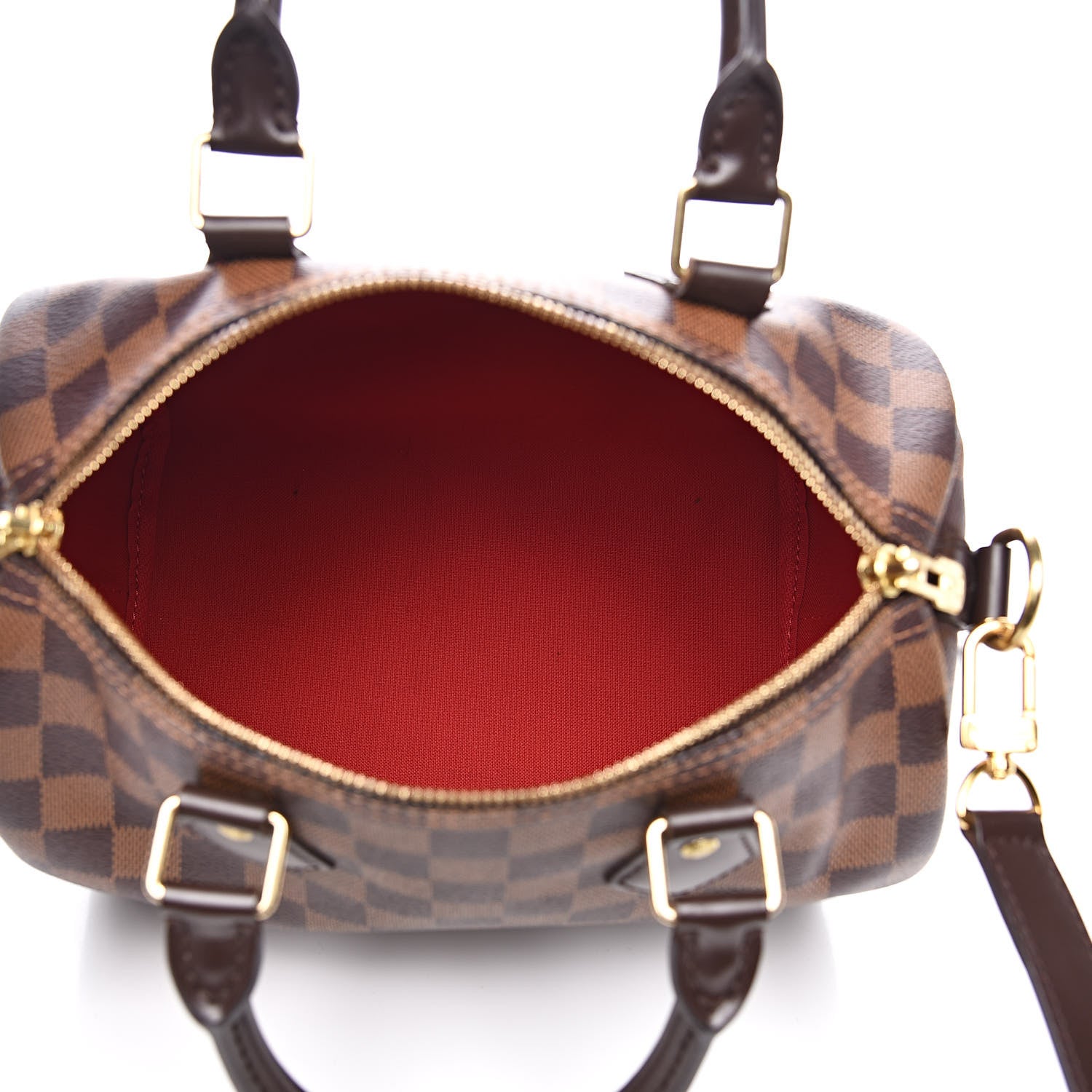 Louis Vuitton Damier Ebene Speedy Bandouliere 25 5 of 12