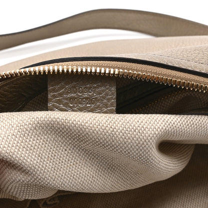 Gucci Pebbled Calfskin Small Soho Hobo Fango 7 of 11
