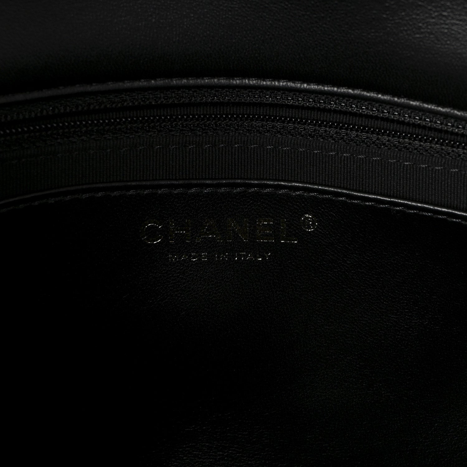 Chanel Lambskin Quilted Large CC Funky Town Flap Black 6 of 10