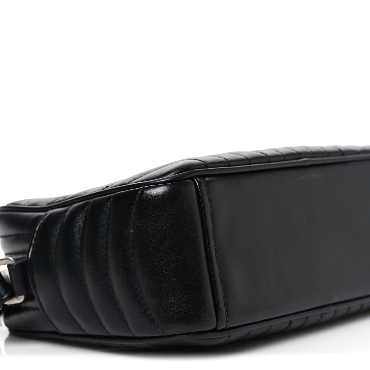 Soft Calfskin Diagramme Camera Bag Black