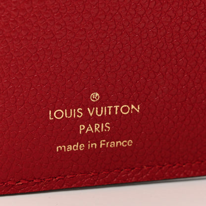 Louis Vuitton Empreinte Compact Curieuse Wallet Cherry 6 of 6