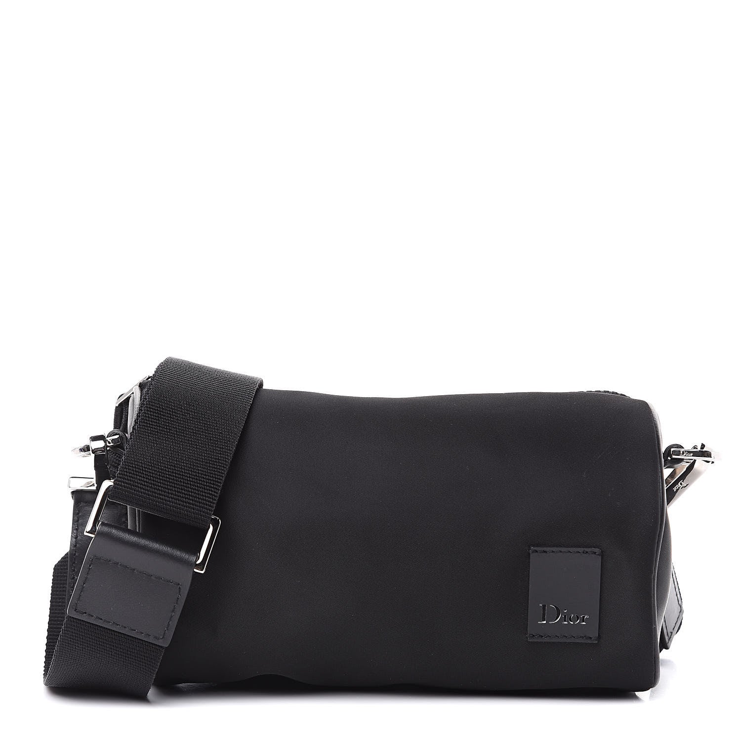 Christian Dior Canvas Mens Roller Messenger Black 1 of 9