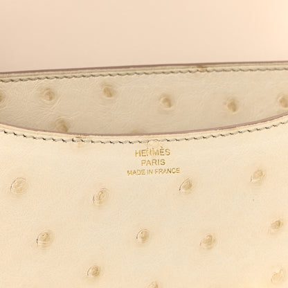 Hermes Ostrich Constance 18 Beton 6 of 11
