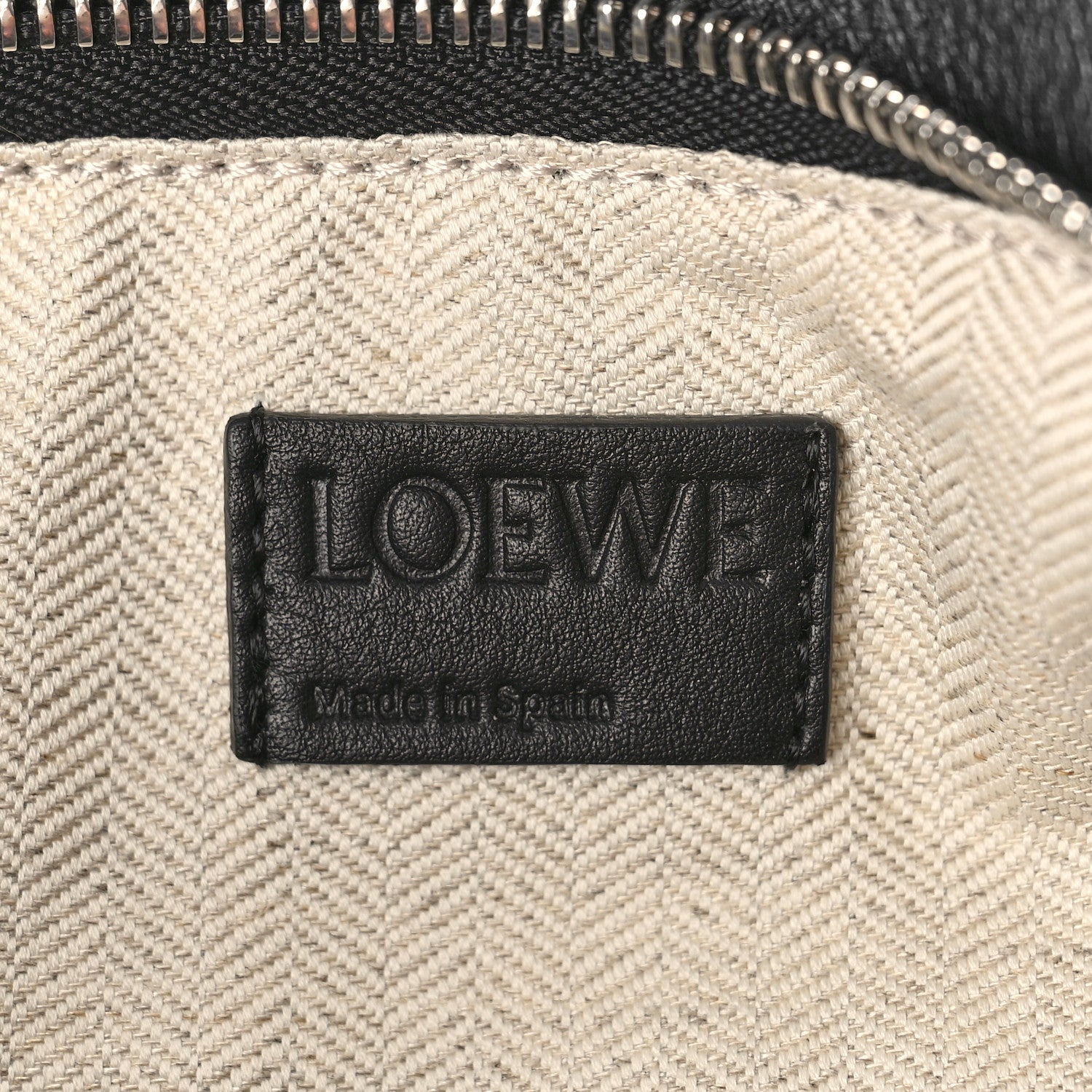 Loewe Calfskin Small Puzzle Bag Black 6 of 8