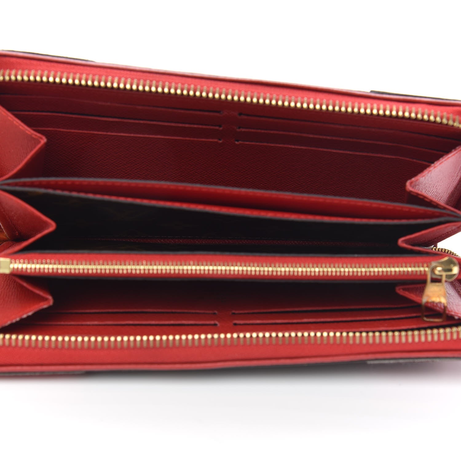 Louis Vuitton Monogram Retiro Zippy Wallet Cherry 5 of 13