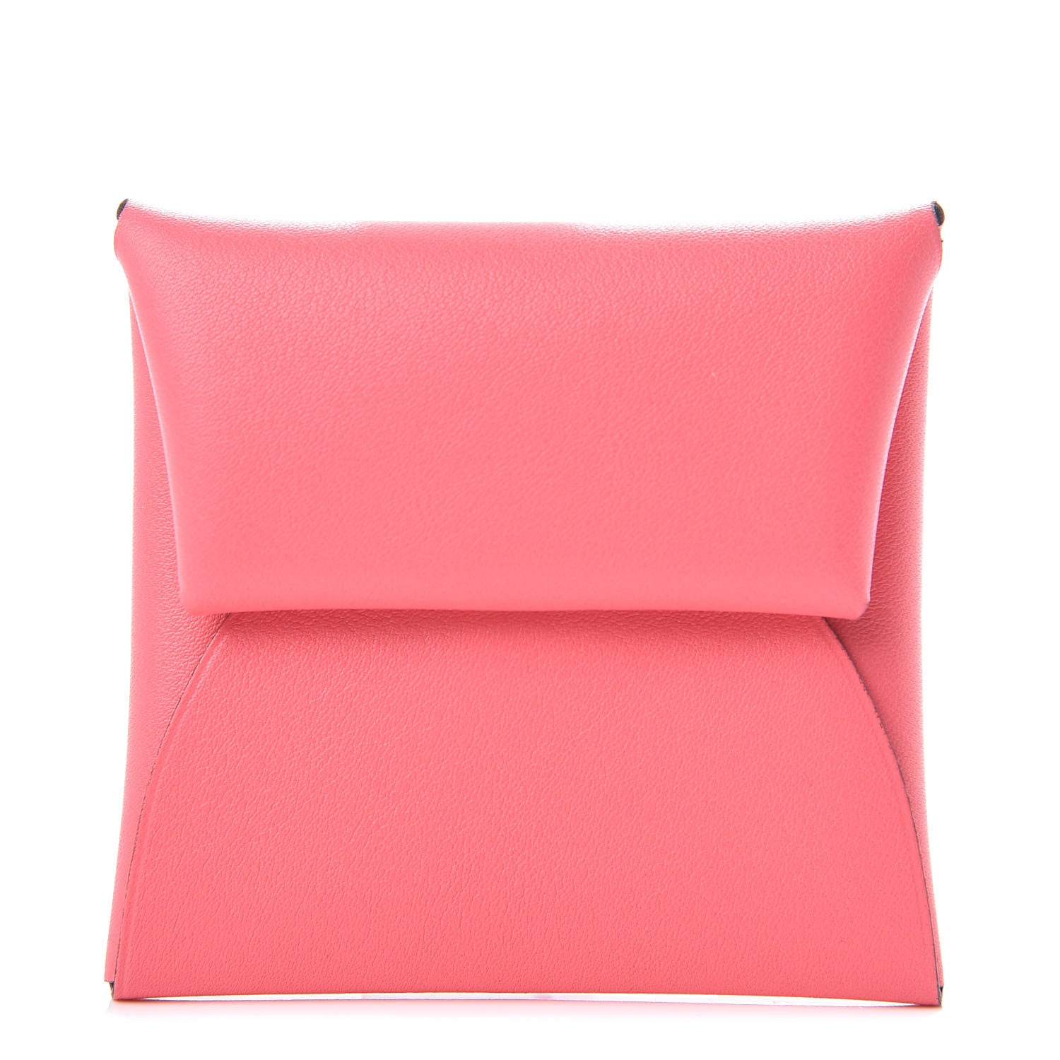 Hermes Evercolor Bastia Coin Purse Rose Azalee 1 of 7