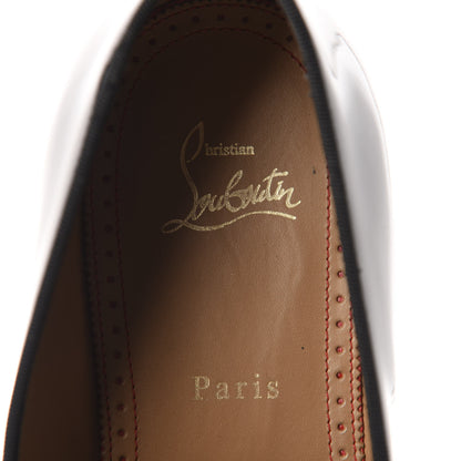 Christian Louboutin Patent Mens Dandelion Flat Loafers 43 Black 11 of 14