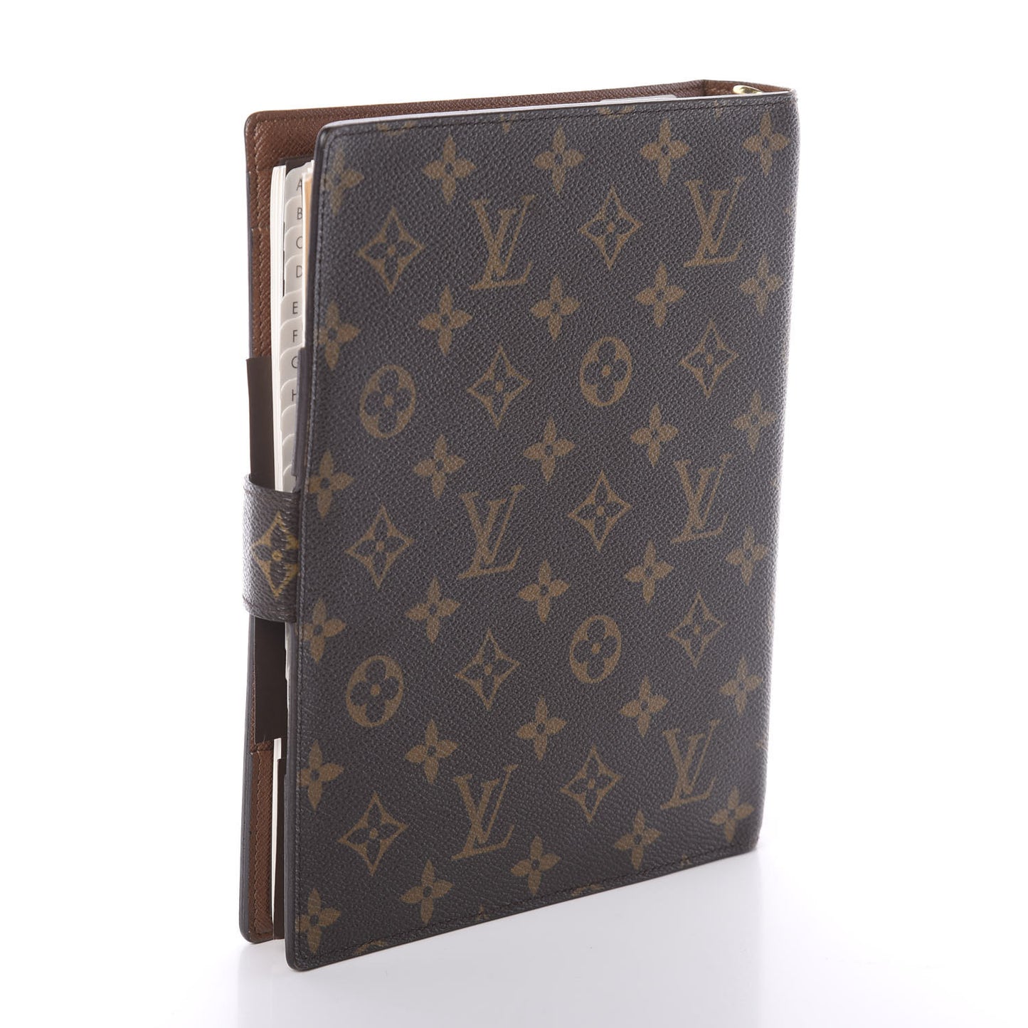 Monogram Large Ring Agenda Cover
