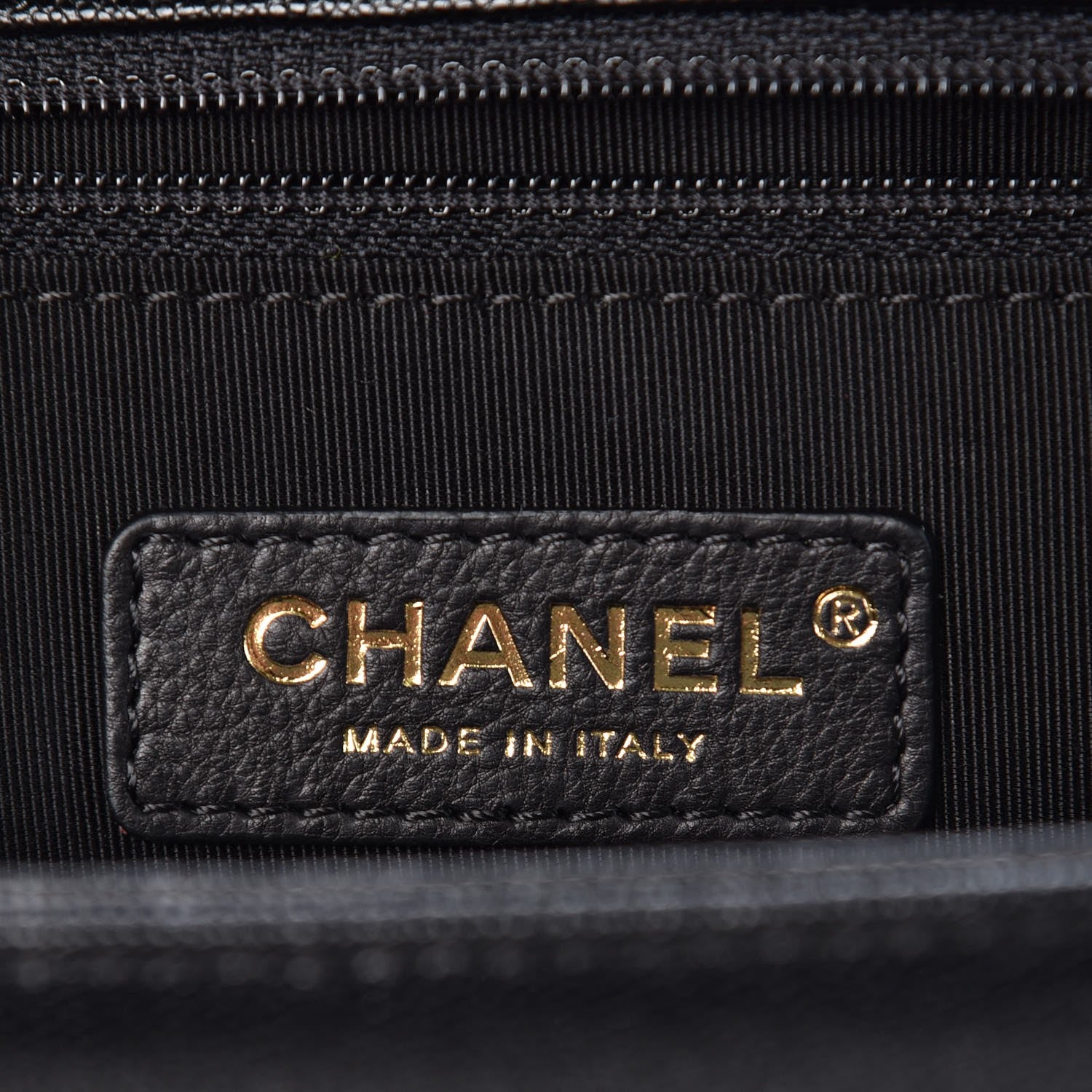 Chanel Caviar Chevron Quilted New Medium Boy Flap Black 6 of 8