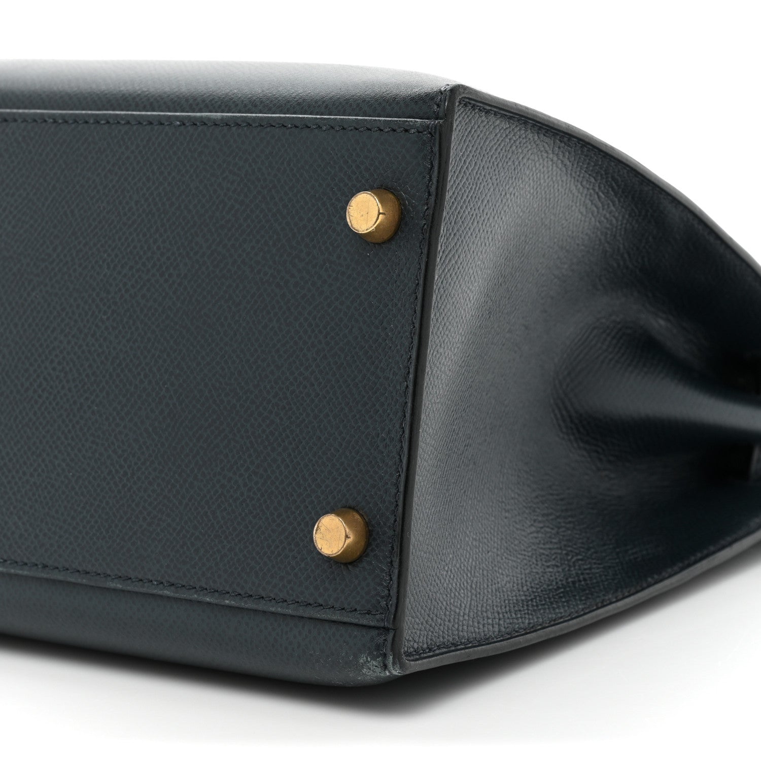 Hermes Courchevel Kelly Sellier 32 Bleu Indigo 7 of 18