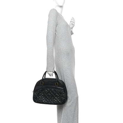 Louis Vuitton Lambskin Vienna Mizi Black 2 of 10