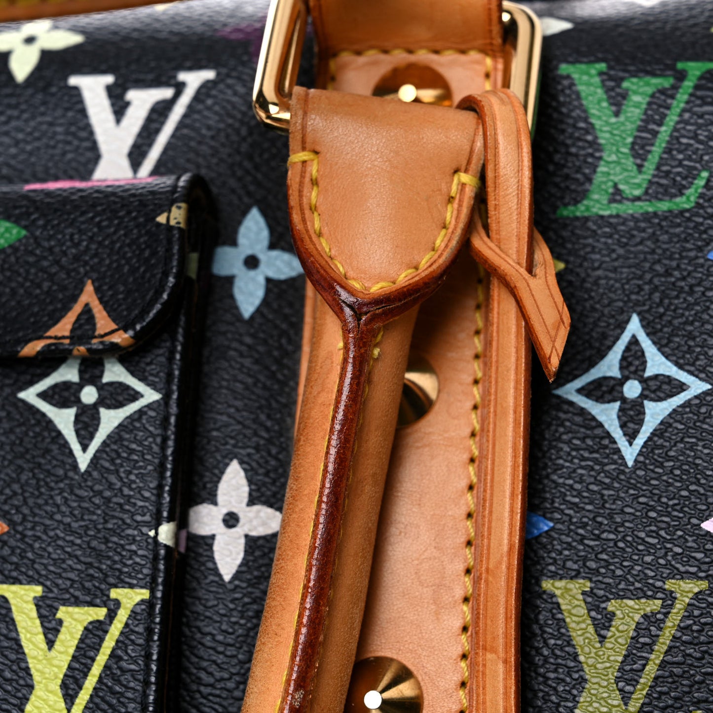 Monogram Multicolor Keepall 45 Black