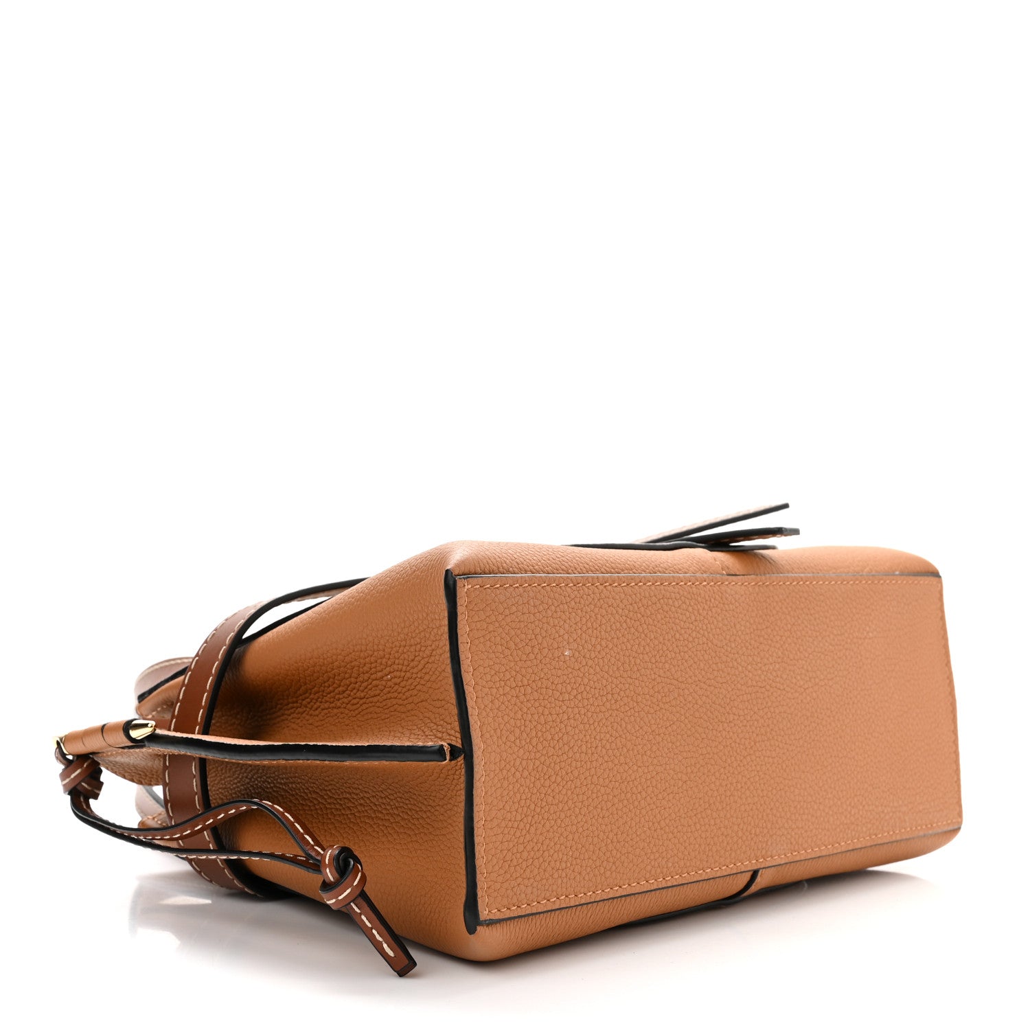 Loewe Calfskin Mini Gate Tote Caramel 4 of 11