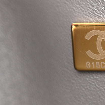 Chanel Caviar Quilted Small Boy Flap Grey 7 of 10