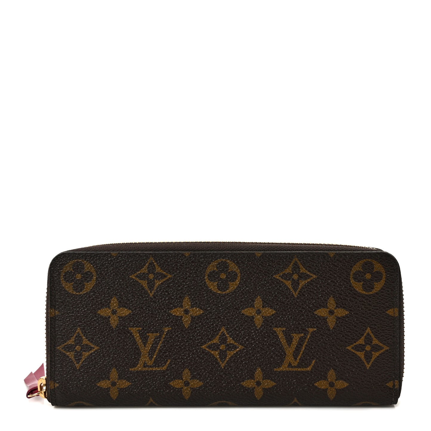 Monogram Clemence Wallet Fuchsia