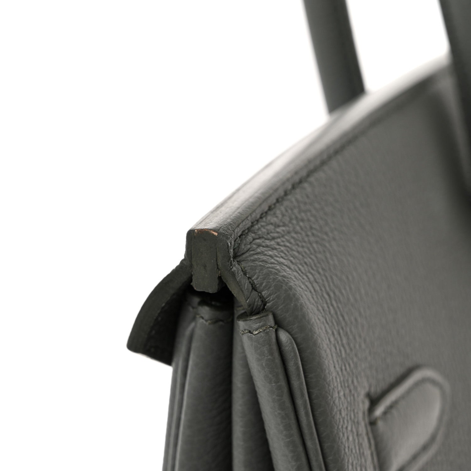 Hermes Togo Birkin 35 Vert Amande 13 of 16
