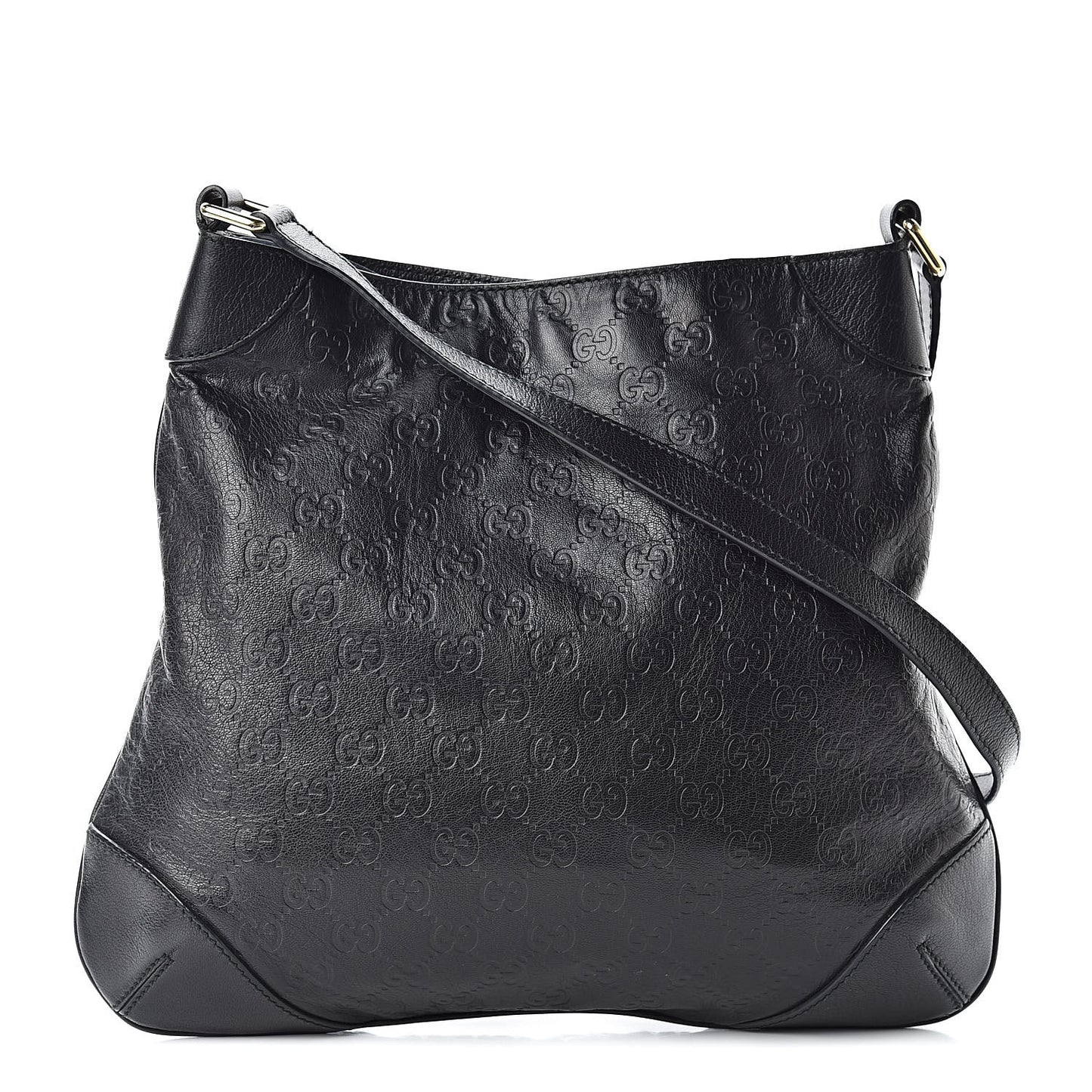 Guccissima Hobo Black