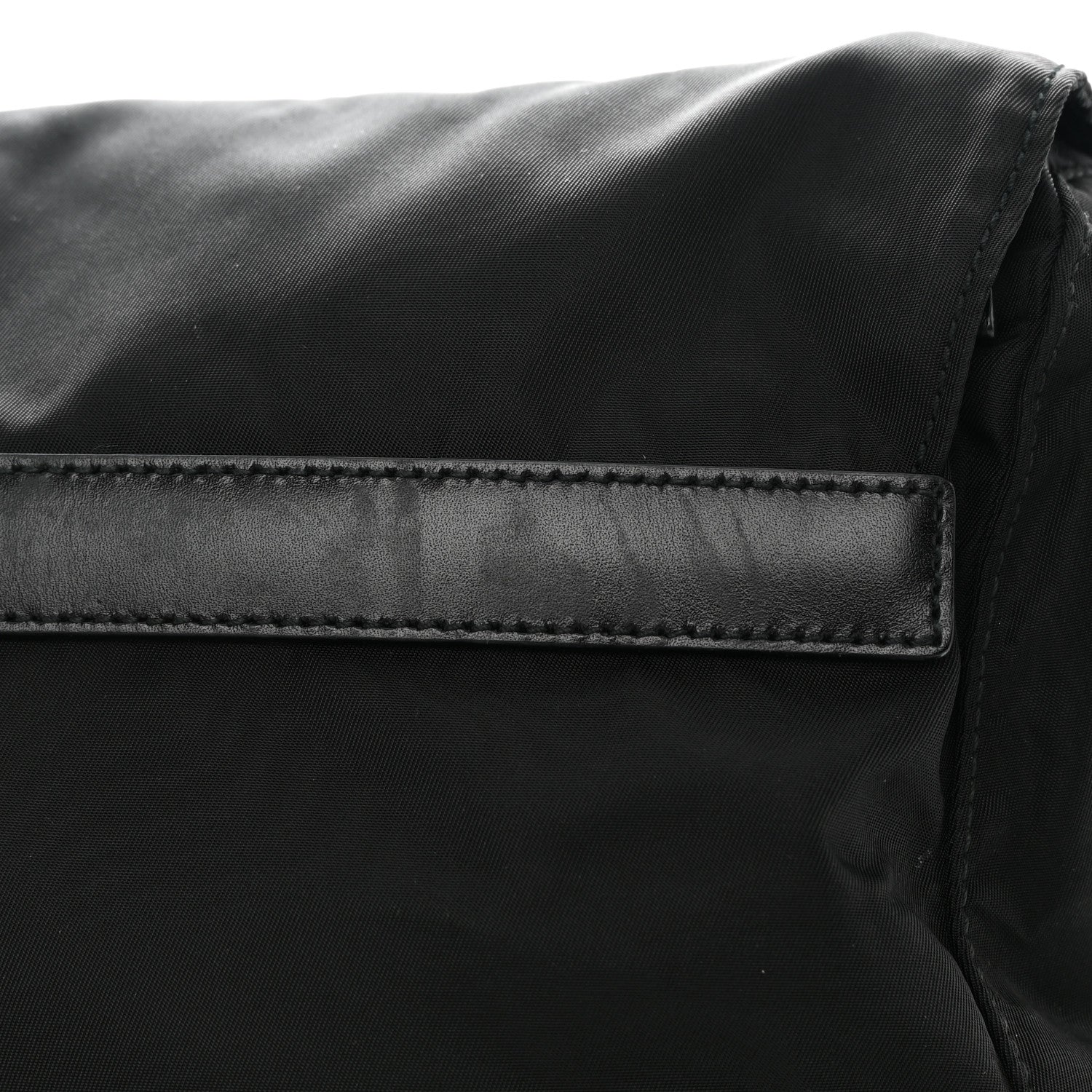 Prada Tessuto Nylon Messenger Bag Black 12 of 14