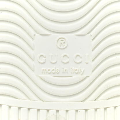 Gucci Calfskin Interlocking G Mens New Ace Sneakers 7 White Red Flame Green 7 of 10