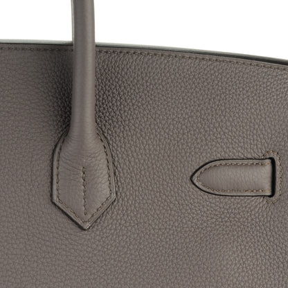 Hermes Togo Birkin 35 Etain 19 of 24