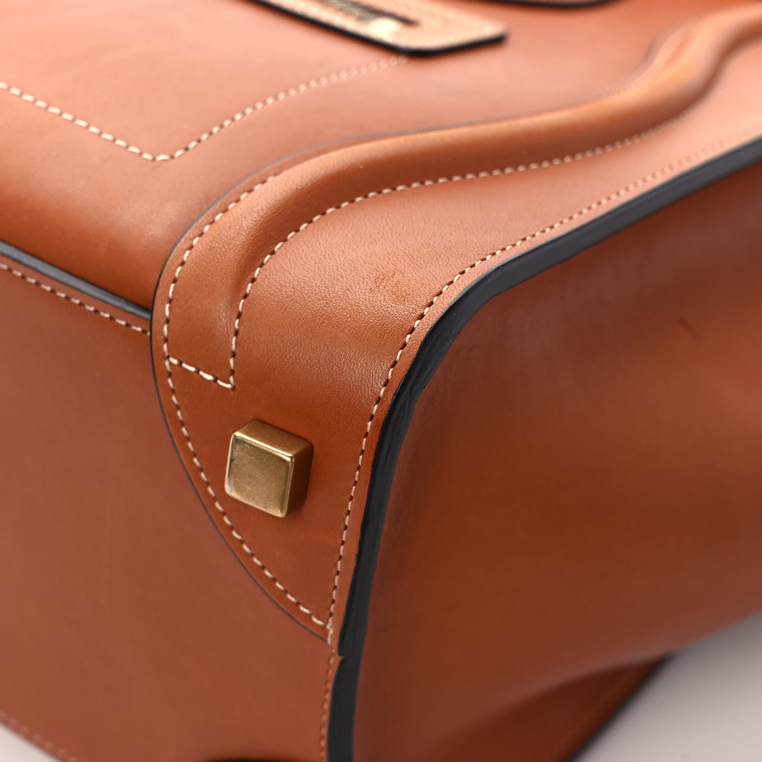 Celine Natural Calfskin Micro Luggage Tan 11 of 11