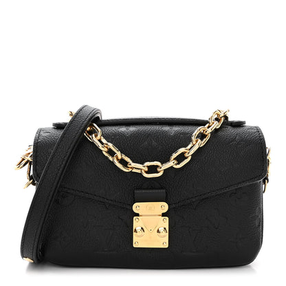 Louis Vuitton Empreinte Pochette Metis East West Black 1 of 10