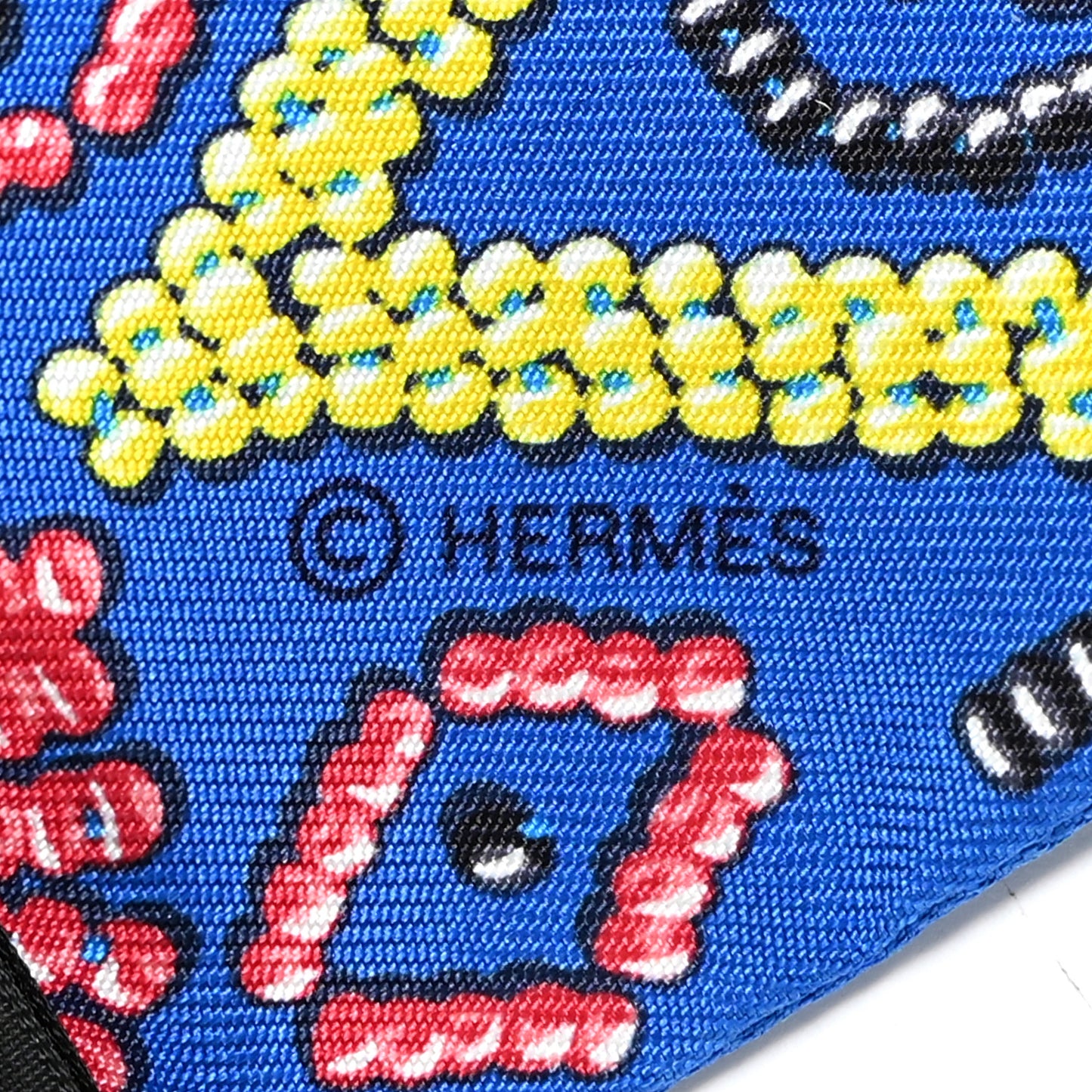 Silk Kelly en Perles Twilly Bleu Royal