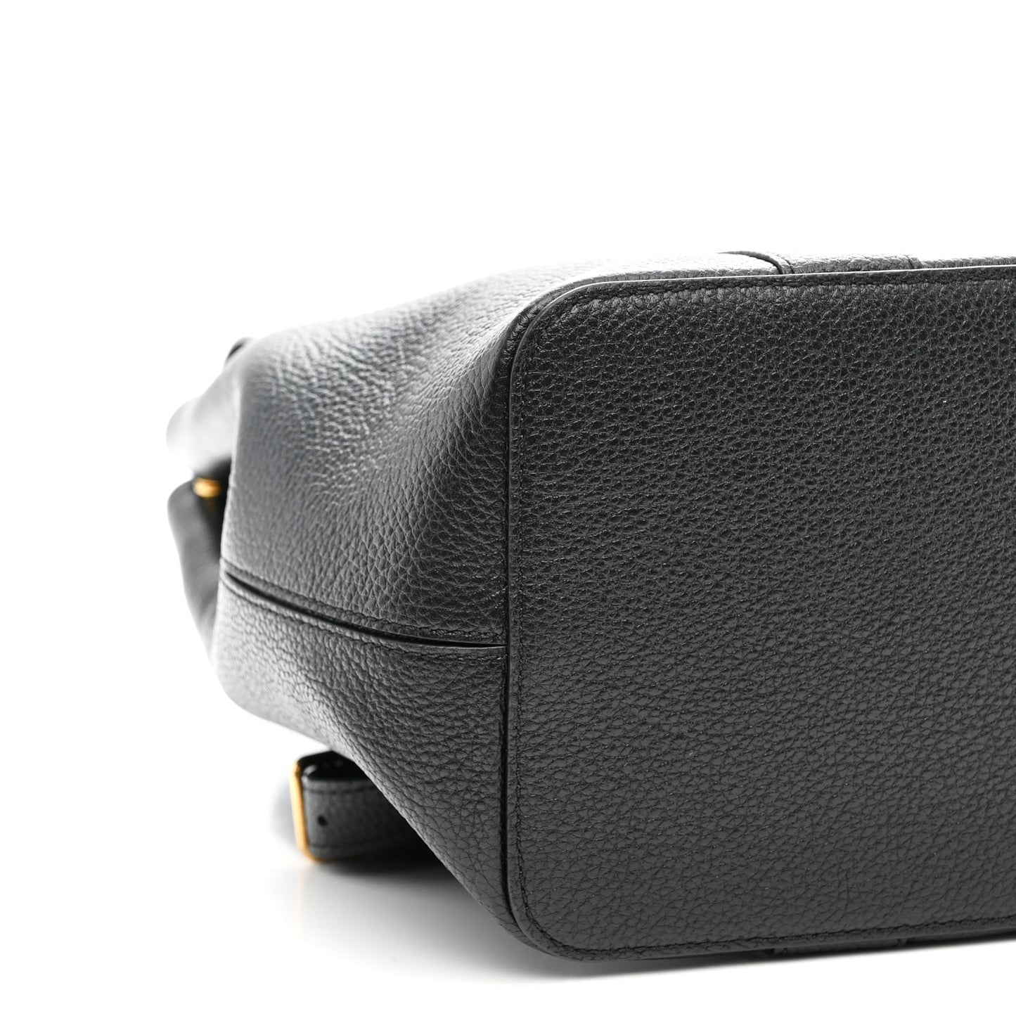 Classic Grain Calfskin Small Bayswater Backpack Black