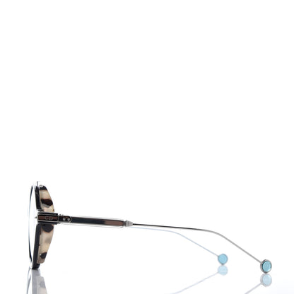 Christian Dior Acetate Umbrage Round Sunglasses Tortoise Black 3 of 7