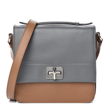 Prada City Calf Bi-Color Crossbody Bag Cannella Marmo 1 of 11
