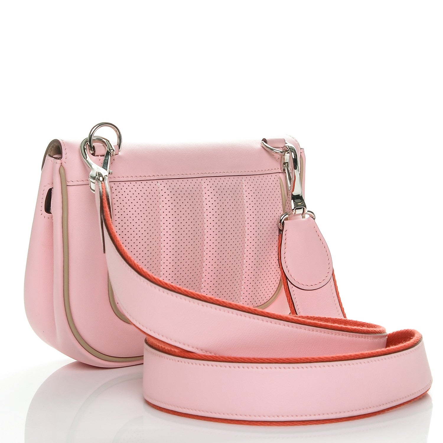 Hermes Swift Mini Sac Berline Sport Rose Sakura 3 of 8