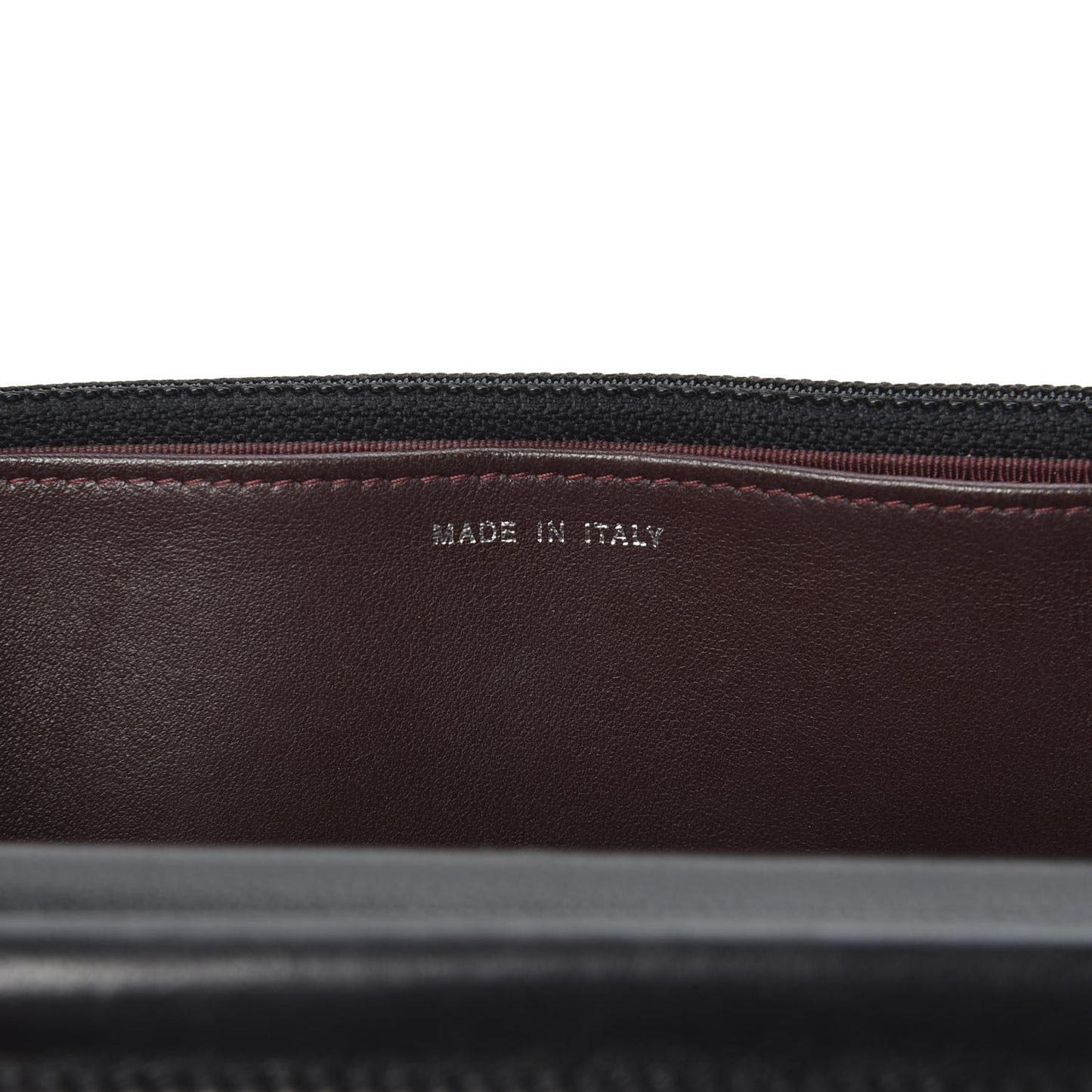 Lambskin Quilted Wallet On Chain WOC Black