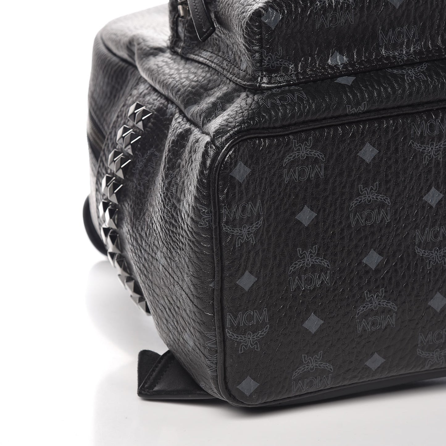 Visetos Medium Side Studs Stark Backpack Black