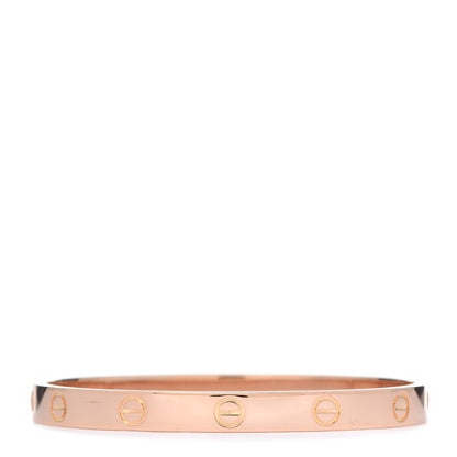Cartier 18K Pink Gold LOVE Bracelet 17 3 of 6