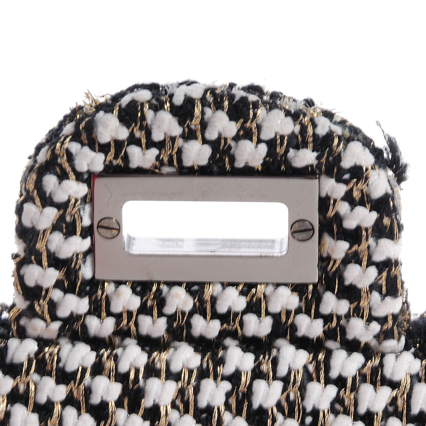 Tweed 2.55 Reissue 225 Flap Black White