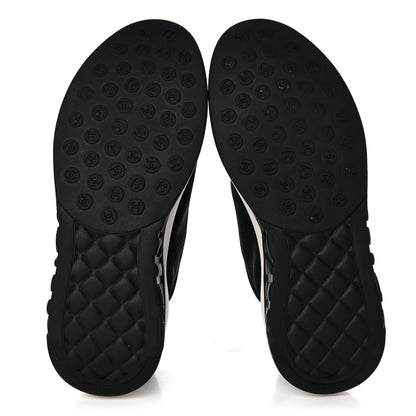Chanel Lycra CC Sneakers 39 Black 5 of 13
