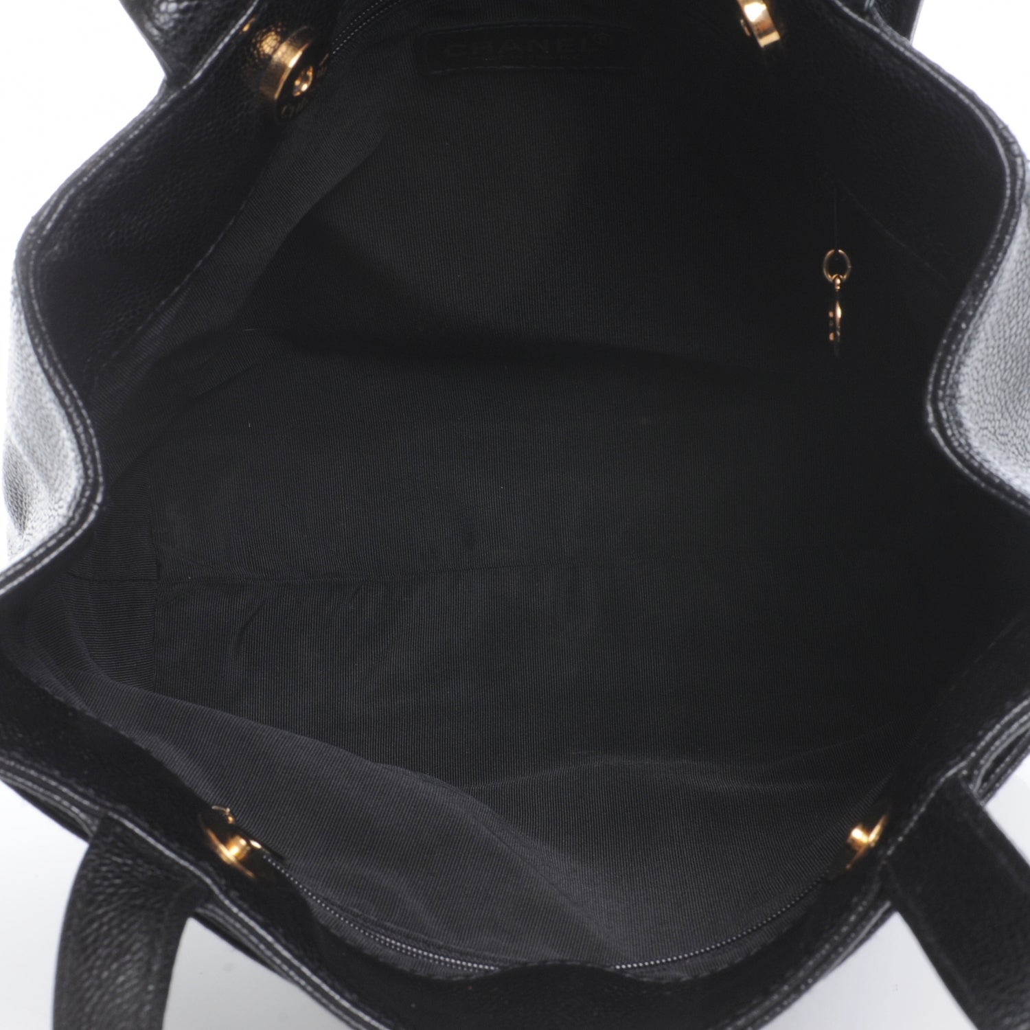 Chanel Caviar CC Shoulder Bag Black 5 of 7