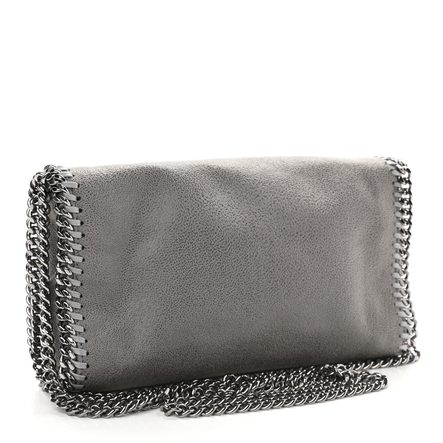 Stella McCartney Shaggy Deer Falabella Crossbody Bag Light Grey 3 of 9