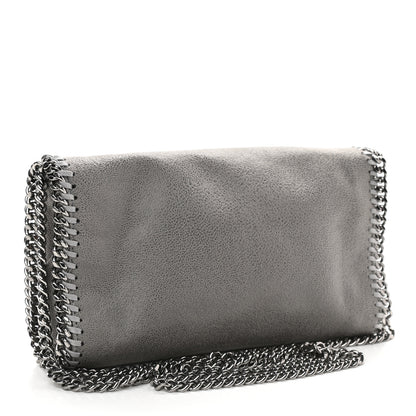 Stella McCartney Shaggy Deer Falabella Crossbody Bag Light Grey 3 of 9